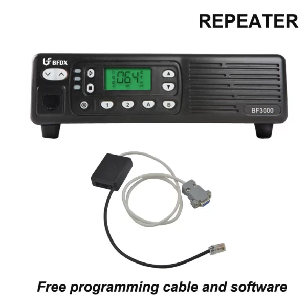 Beifeng BFDX BF-3000 Two way Radio Repeater UHF VHF 10Watt 64Ch Analog Radio Repeater Solution with built-in Duplexer