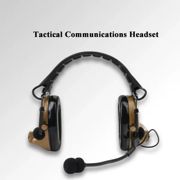 GUOHETEC PMR-171 TBR-119 Tactical Earphone Embedded into Tactical Helmet Field Training Standalone Headphone Transmit and Receive - Image 2