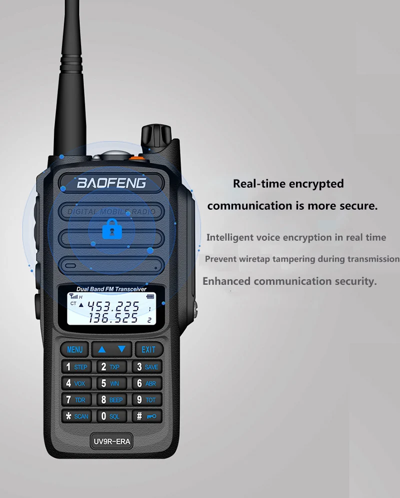 Baofeng UV 9R ERA,Walkie Talkie 30km,Two Way Radio