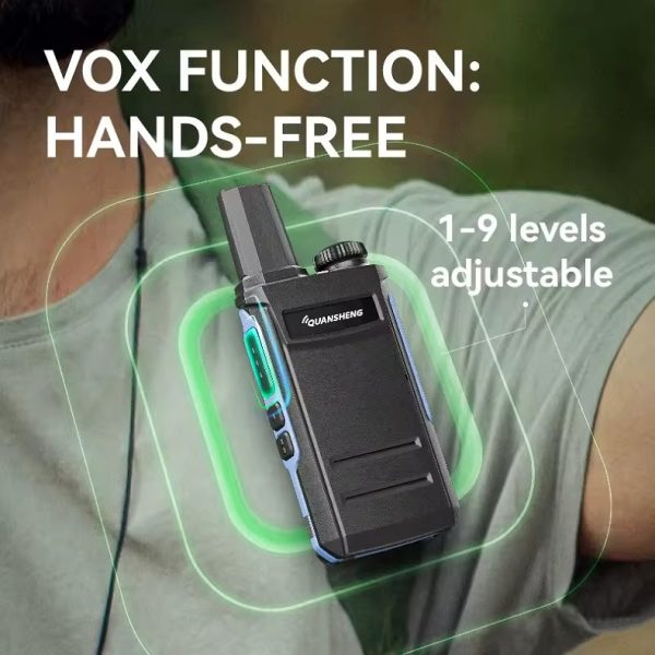 QuanSheng TG-A1 Mini Handheld Walkie Talkie UHF 400-470Mhz - Image 5