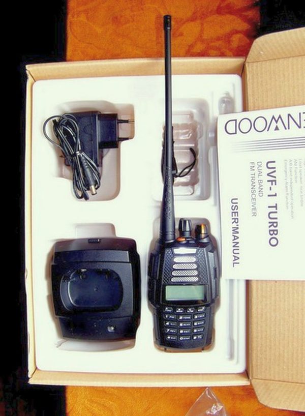 Kenwood UVF-1 Turbo UHF VHF Dual Band Ham Radios - Image 5