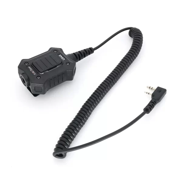 U94X PTT Earpiece Adaptor for Kenwood HYT TYT Baofeng UV 82 UV5R UV6R BF888S - Image 5
