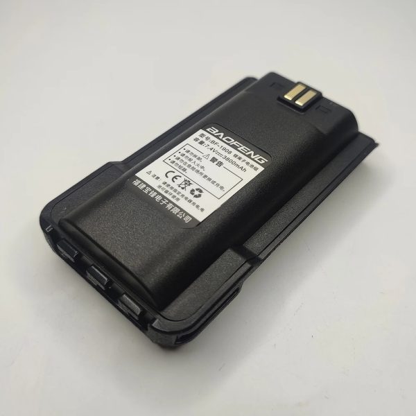 BAOFENG-Rechargeable Walkie Talkie Battery, Portable Radio Commutator, Wireless Set, BF-1908, 3800mAh, 7.4V, BF1909 - Image 3