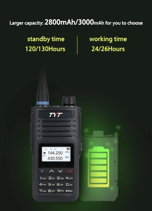 Tyt Th-UV99 Two Way Radio IP68 Waterproof Ham Radio VHF UHF Walkie Talkie