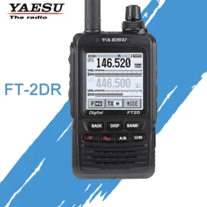 YAESU FT2DR C4FM 144/430 MHz Dual Band Digital Handheld Transceiver with 1.7' Touch Screen Display