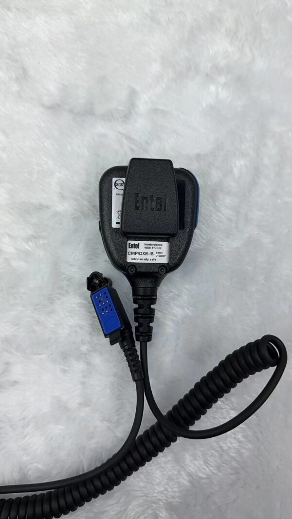 Explosion proof Speaker Mic For Entel CMP/DXE-IS DX544. DX585 Portable Radio PTT Microphone - Image 2