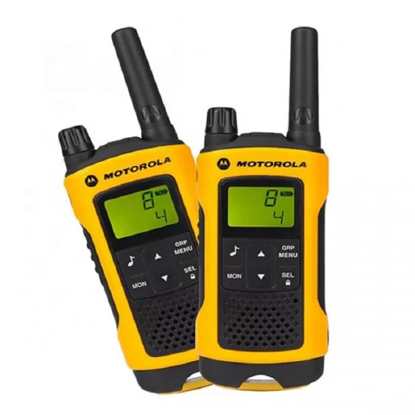 2PCS/Pair Waterproof Motorola T80EX Rechargeable Two Way Radios, Dual Pack with Accessories, 10km Long Range Walkie Talkie - Image 2