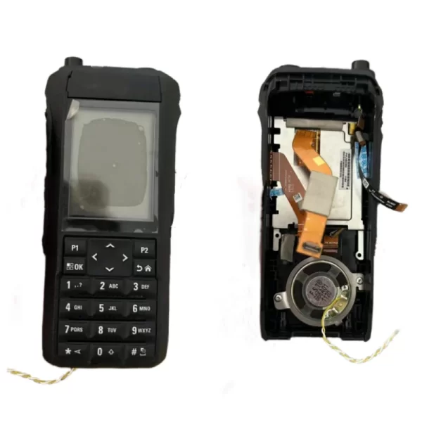 Motorola R7 Walkie Talkies Front Cover Housing Case Kit with Speaker and LCD Screen