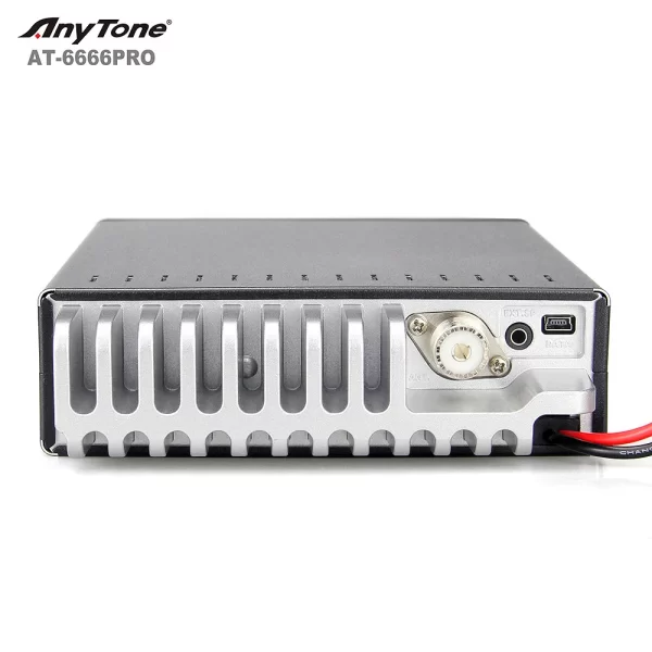 2024 New Anytone AT-6666Pro 80W High Power CB 10 Meter Car Radio CW/AM/FM/USB /LSB/PA Mode 40CH Mobile Transceiver - Image 3