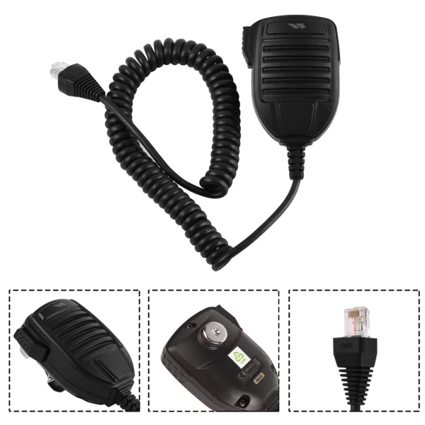 Yaesu Vertex Standard Mobile PTT Mic MH-67A8J 8-pin Hand Microphone for VX-2200 VX-2100 VX-3200 VX-2108 VXD-7200 Radio Accessory