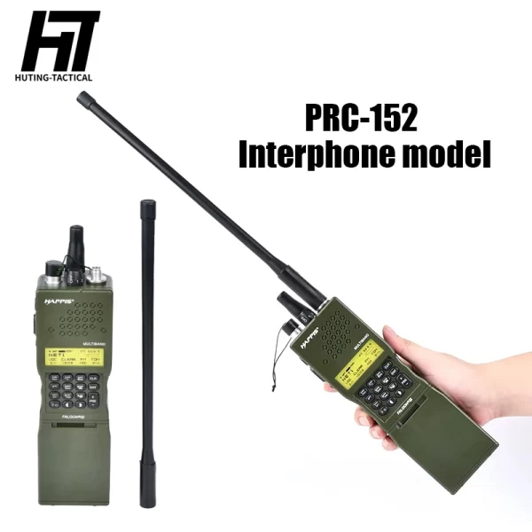 WADSN Tactic PRC-152 Interphone model Dummy Radio Communication Case Non-functional Virtual Photography Prop Model
