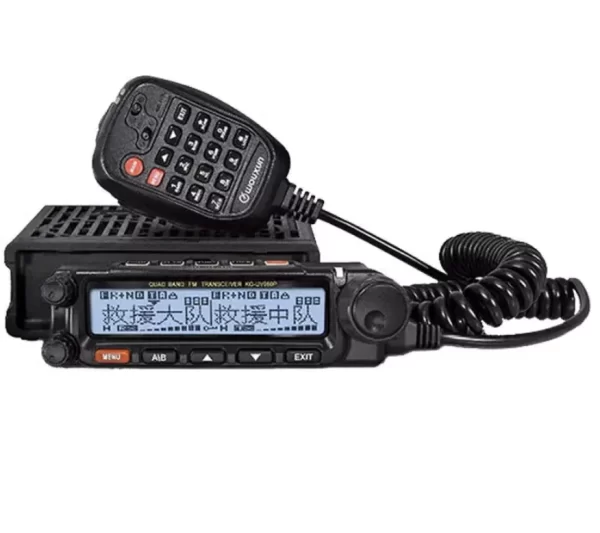 WOUXUN KG-UV980P 50W Quad Band Air Band Receiving Cross Band Repeater Car Mobile Radio