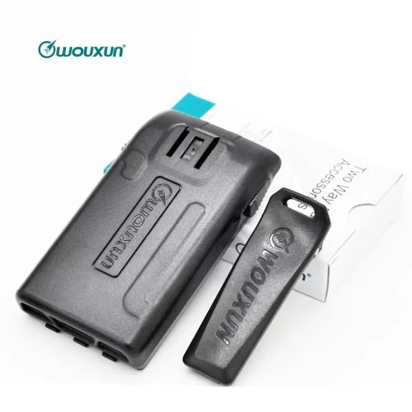 WOUXUN Battery Shell Case & Belt Clip for KG-UVD1P KG-UV6D KG-UV5D KG-UV3D KG-669 699E KG-703 KG-810 etc Radio