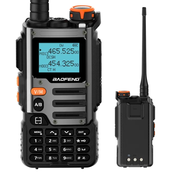 Baofeng UV-K68 Walkie Talkie Air Band Radio TYPE-C K68 Charge UHF VHF DTMF FM NOAA Wireless Frequency Two Way Radio - Image 5