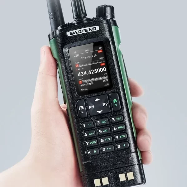 Baofeng DM-32UV Multi band DMR Handheld Walkie Talkie High Power 10W Digital Simulation GPS APRS One-Click Frequency Long Range FM