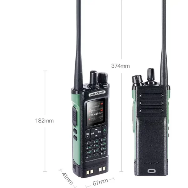 Baofeng UV-32 10W Multi Bands UHF VHF Aviation radio GPS Bluetooth APP read-write frequency - Image 6