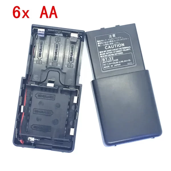 BT-32 6*AA Battery case box for KENWOOD TK208/TK308/TH22 AT/TH42AT two way radio walkie talkie freeshipping