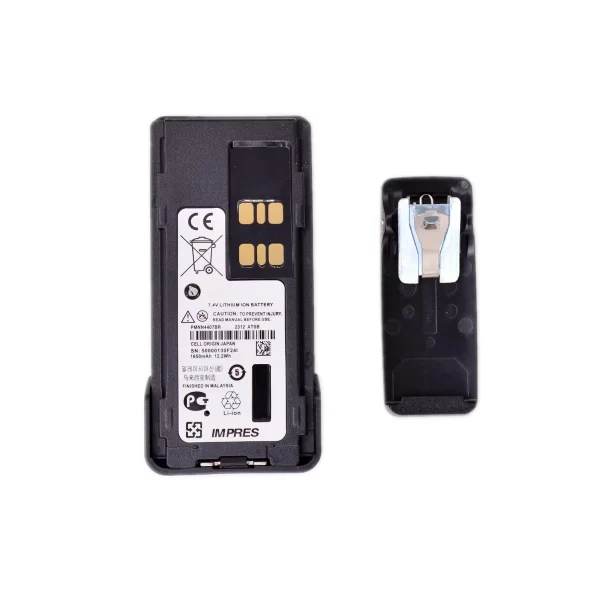 PMNN4407 Li-ion Battery Pack 1650mAh 12.2Wh & Belt Clip for Motorola DGP8550 DEP550 XPR7000 DP4400 XiR P8660 HAM Radio Accessory - Image 4