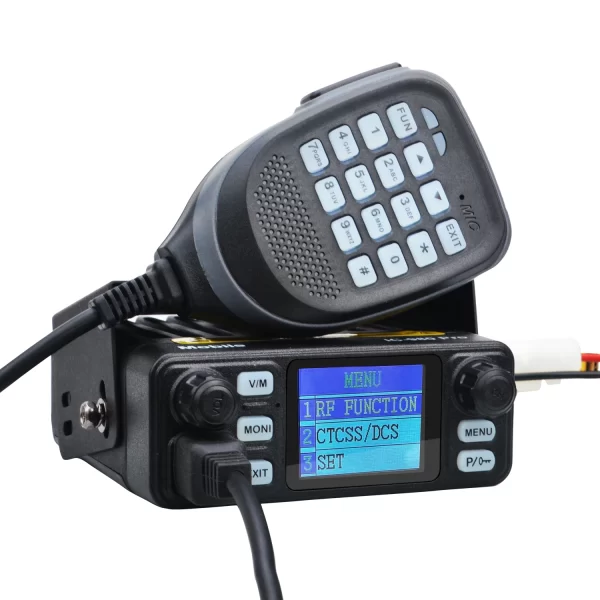 HIROYASU Walkie Talkie IC-980 Pro UHF VHF Dual Band Dual Watch 25W AI Noise Reduction FM Scrambler Vox Mini Mobile Radio with Cigarette Lighter Power Cable - Image 4