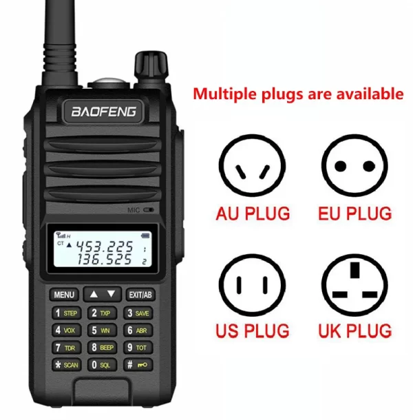 2025 hunting 18w walkie talkie 10km Baofeng BF-UVF10 ham radio comunicador professional long range dual band cb comunicacion - Image 6