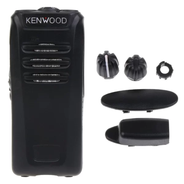 Front Panel Cover Shell + Compatible Keyboard Refurb Kit for Kenwood NX340 NX240 Walkie-talkie Radio Accessories