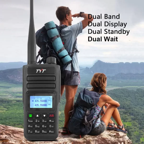 TYT TH-UV98PLUS Dual Band High Power 10W  136-174MHz/400-480MHz Portable Radio One-key Frequency Copy Walkie Talkie - Image 3