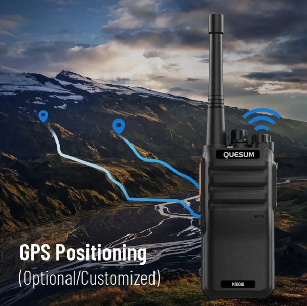 Quansheng MD100i Factory Direct Sale DMR Two-Way Radio IP67 Handheld GPS Wireless Digital Walkie Talkie with Multi-Function - Image 6