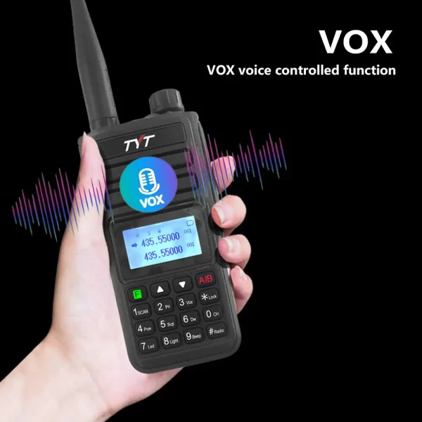 TYT TH-UV98PLUS Dual Band High Power 10W  136-174MHz/400-480MHz Portable Radio One-key Frequency Copy Walkie Talkie - Image 2