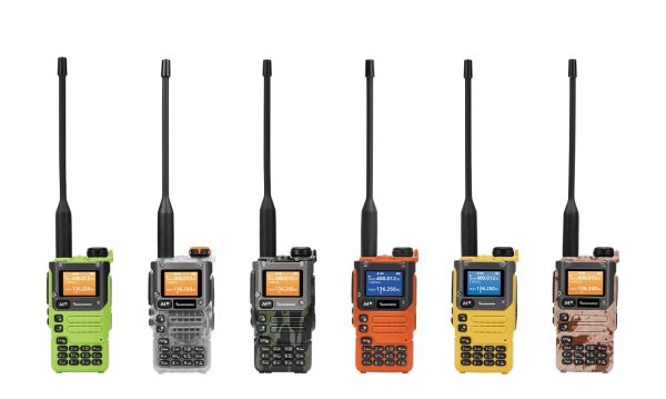 Quansheng UV K6 Army Green Handheld Radio Yellow Newest AM FM Full Band Walkie Talkie - Image 4