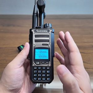 QuanSheng TK11-8 Walkie Talkie - 10W, NOAA Weather, 999 Channels, Multi-Band For Outdoor & Emergency