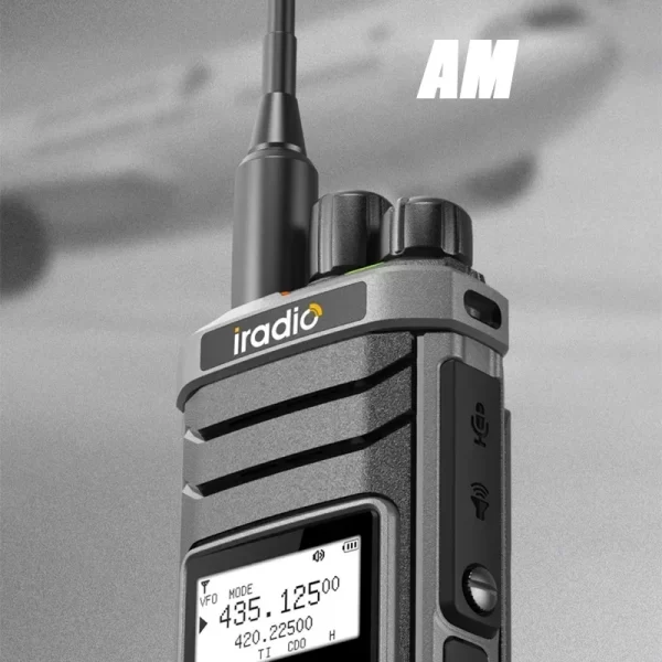 Iradio UV 88 Walkie Talkie Shortwave 2.3-26.1mhz UV88 FM/SW/MW/LW Radio Multi Band Type-C charge NOAA 1024CH Equal Radtel RT-860 - Image 4