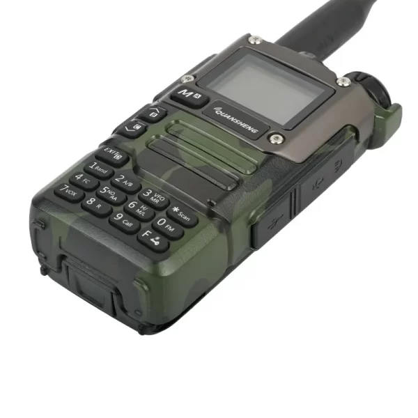 Yellow Quansheng UV K6 Two way Radio Army Green Version - Image 2