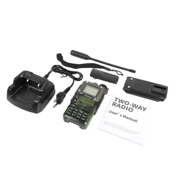 Yellow Quansheng UV K6 Two way Radio Army Green Version - Image 6