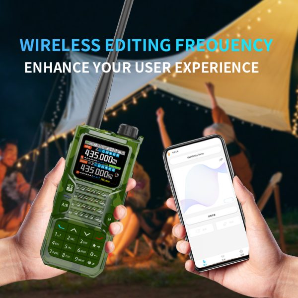 Baofeng RD-55PRO Air Band Walkie Talkie Wireless Copy Frequency Type-C NOAA Long Range 640CH Walkie Talkie - Image 5