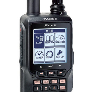 YAESU FTA-550L Aviation Walkie Talkie VOR and ILS Navigation Features - NOAA Weather - with Battery & Charger