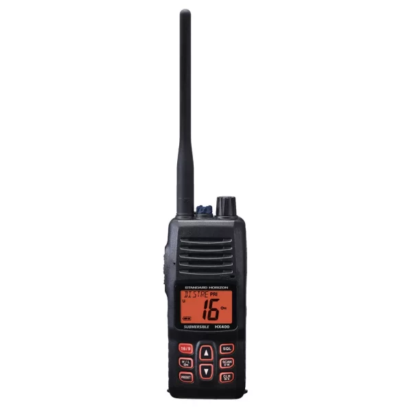 Standard Horizon HX400IS Ship Boat 5W Handheld VHF Submersible Marine Radio
