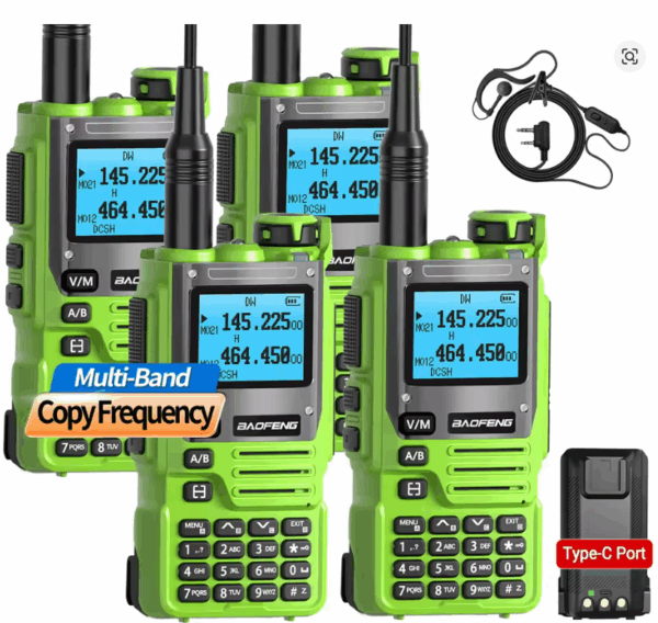 4PCS/LOT Baofeng K61 Portable Two way Radio Free Shipping