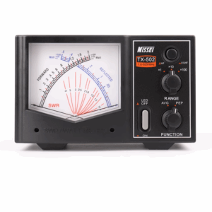 NISSEI TX-502 Mini SWR Watt Meter 1.6-525MHz HF/V/U Band 200W Power Meter for Ham Radios