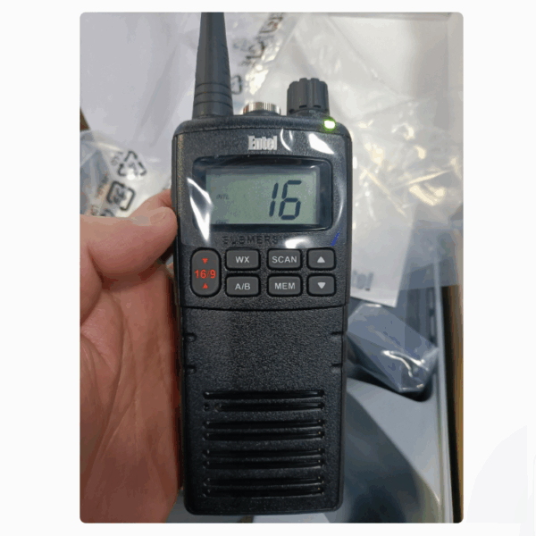 ENTEL HT-644 Marine VHF Handheld Walkie Talkie Free Shipping - Image 2
