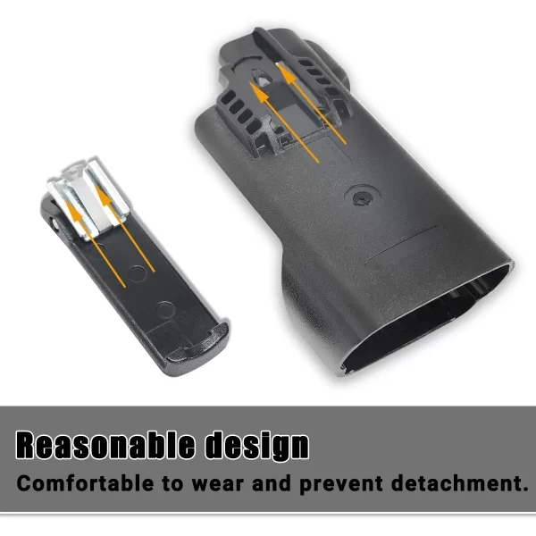 Walkie Talkie Clip Holster Carry Case Fit Motorola APX6000 APX8000 PMLN5709 PMLN5709A Holder Case Belt Clip Ham Two Way Radio - Image 2