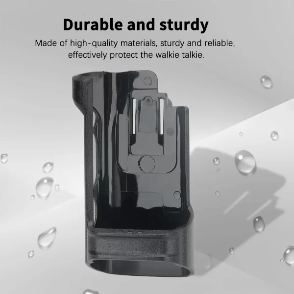 Walkie Talkie Clip Holster Carry Case Fit Motorola APX6000 APX8000 PMLN5709 PMLN5709A Holder Case Belt Clip Ham Two Way Radio - Image 3