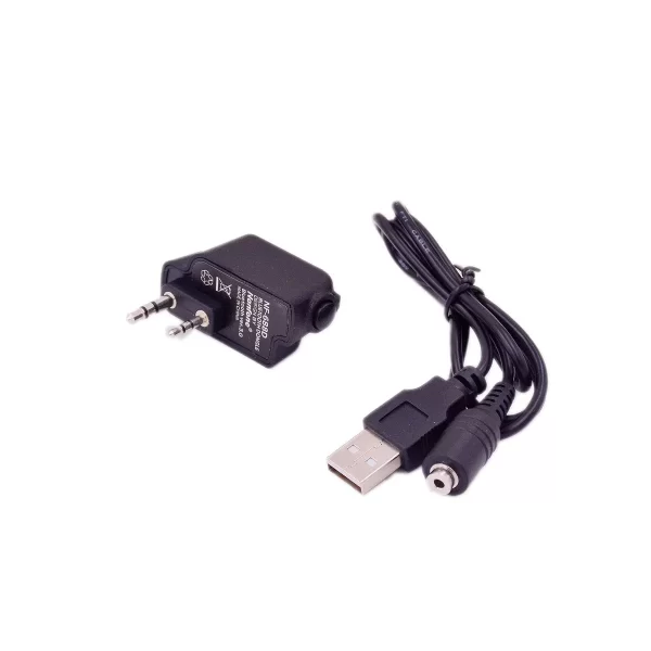 Walkie Talkie Bluetooth Wireless Headset Adapter Finger PTT Key for KENWOOD TYT BAOFENG WOUXUN Ham Radio 2 Pin K Plug Earpiece - Image 3