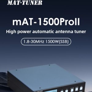MAT-TUNER mAT-1500ProII Automatic Antenna Tuner 1500W(SSB) 1.8-30MHz HF Shortwave For YAESU ICOM KENWOOD General Radio
