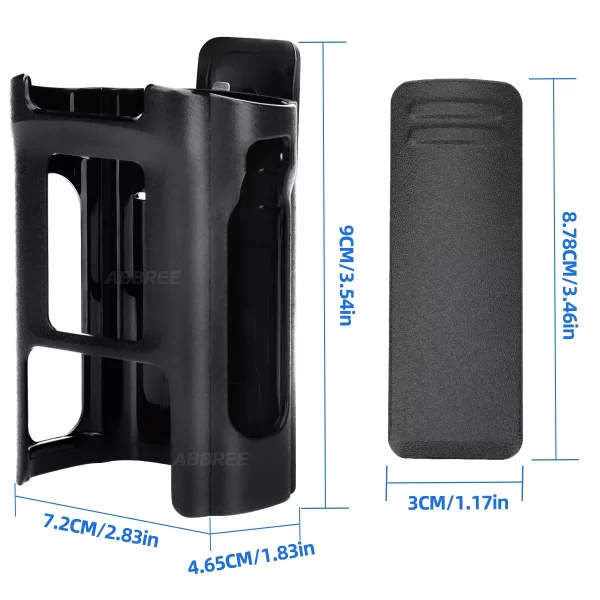 Original Belt Clip Hoster For Baofeng DM-32 Walkie Talkie Belt Holster Case UV32 Radio Belt Holder Case with Clip DM32 Accessory - Image 3