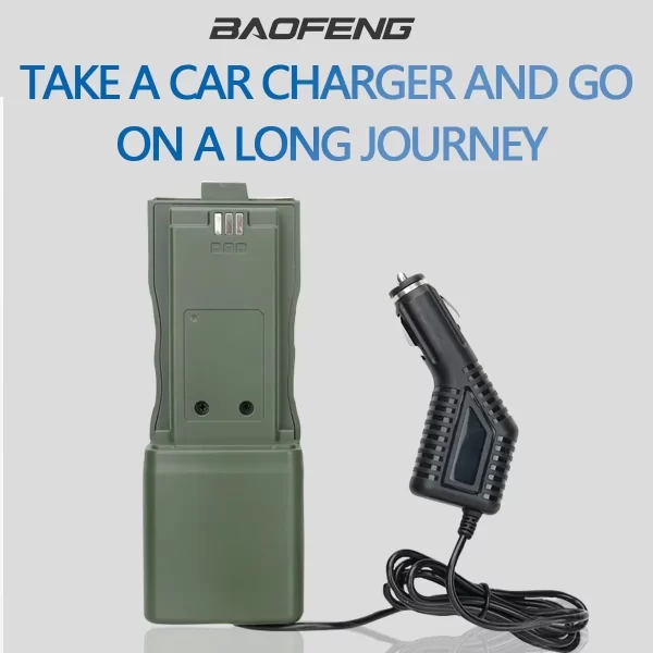 Baofeng AR-152 Car Charger Battery Eliminator 12V Adapter For AR-152 Radio Walkie Talkie - Image 4
