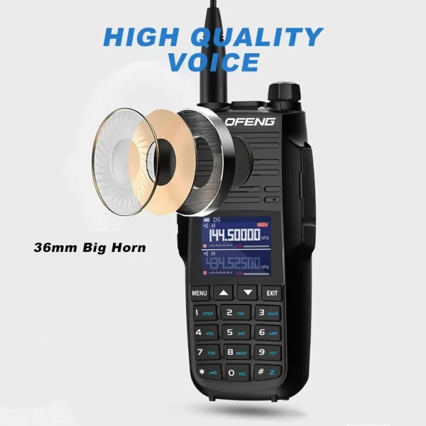 Baofeng UV-29 Pro Max Long Range DTMF Walkie Talkie Type-C Charging Display Radio NOAA 999 Channel Two Way Radio - Image 4