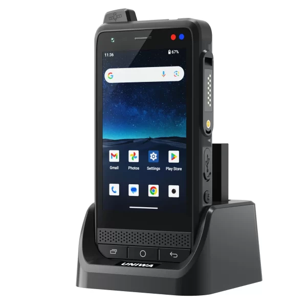 Free Shipping ZELLO Uniwa F400 4-Inch DMR Digital Waterproof Walkie Talkie Phone - Image 2
