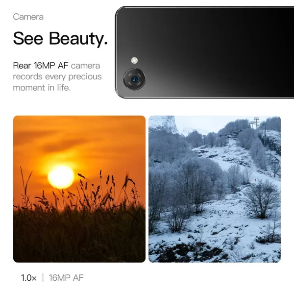 Phone UNIWA Phonemax Q9 Small Mini Unisoc T606 4G Smartphone 4 Inch QHD Face ID - Image 5