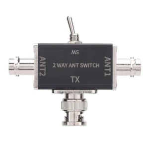2-Way High Power HF Coaxial Antenna Switch (0-50MHz) – 100W Ham Radio Coax Selector