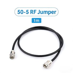 50-5 Coaxial Feeder Cable 50 Ohm M Male RF Jumper 1m | Low Loss